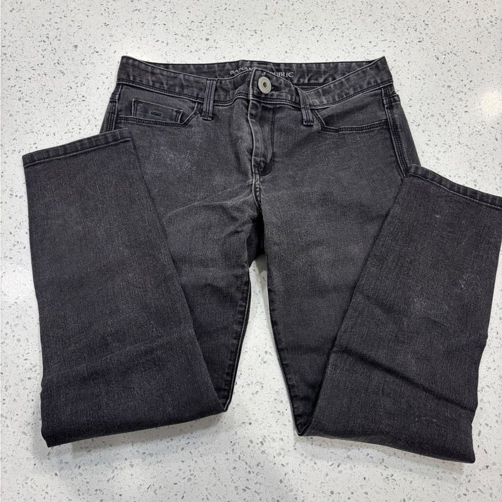 Banana Republic black skinny jeans